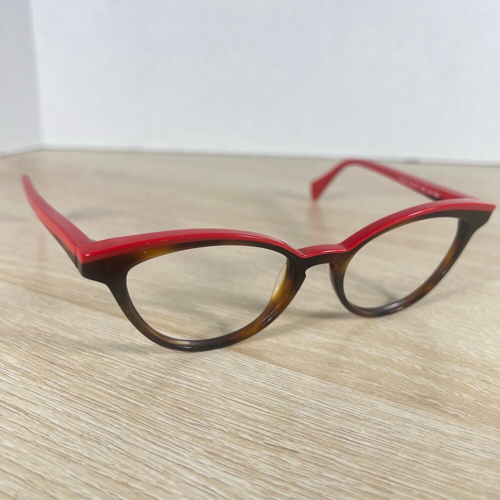 Face A Face Finca 2 Col 238 Eyeglasses Red Brown Split Frames Only 50-17-139